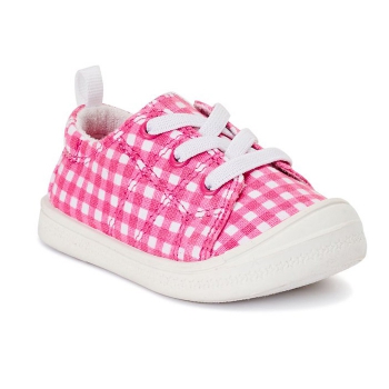 Wonder Nation Infant Girls' Casual Bump Toe Sneakers